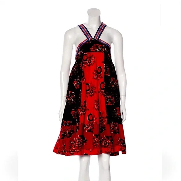 Ulla Johnson Azra Embroidered Floral Dress Sz 0 - Picture 13 of 16